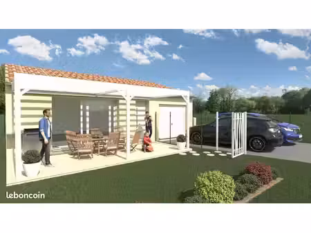 projet de construction d'une maison 60 m² avec terrain à loriol-du-comtat (84)