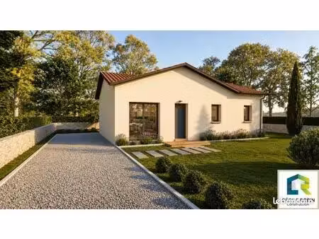 projet de construction d'une maison 80 m² avec terrain à loyettes (01)