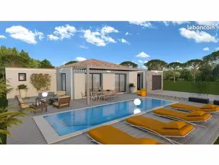 projet de construction d'une maison 106 m² avec terrain à mormoiron (84)