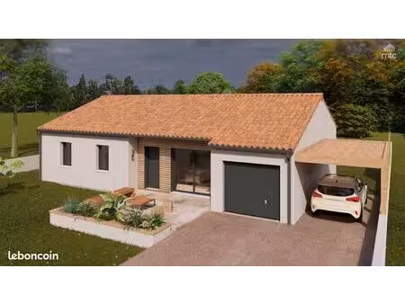 maison 110.87 m² avec terrain à roiffe (86)