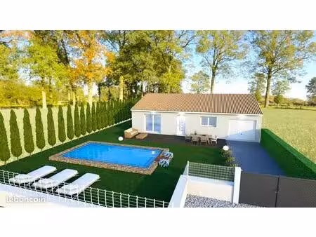 projet de construction d'une maison 90 m² avec terrain à sarrians (84)