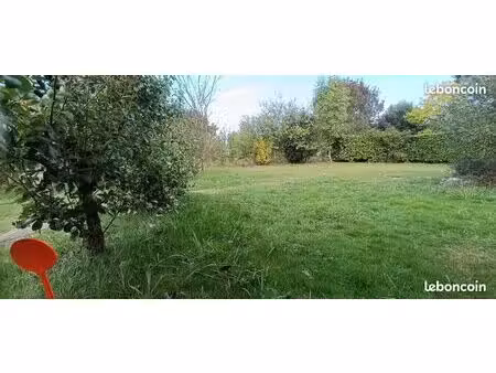 terrain constructible a vendre