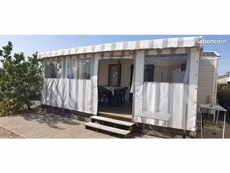mobilhome rideau santa fe trio climatisé – 3 chambres – la tranche-sur-mer