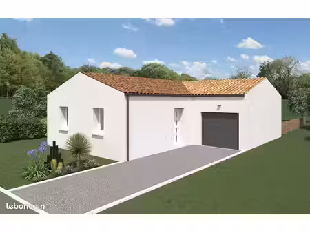 maison 2 chambres sur un terrain de 430 m² à avrille