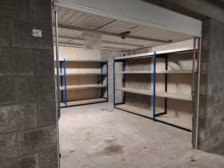 box de garage fermé