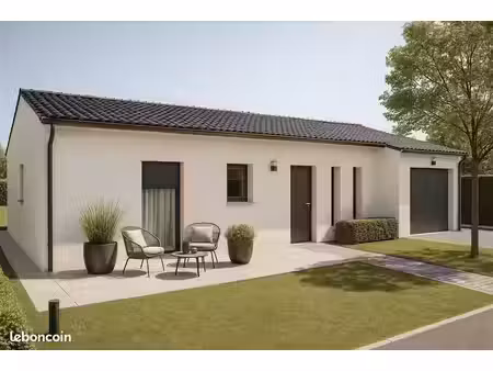 maison de 80 m² sur un terrain de 347 m² à la gaubretiere en vendee (85)
