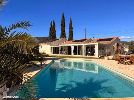 maison familiale avec piscine  grande véranda et vue sur les vignes – la motte