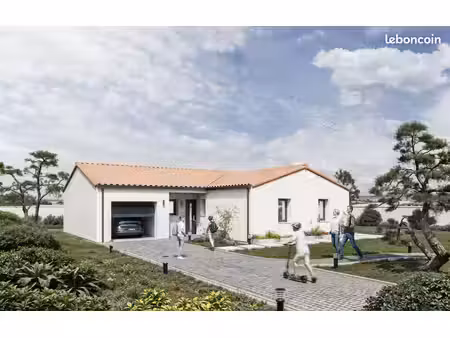 projet de construction d'une maison 88 m² avec terrain à marsais-sainte-radegonde (85)