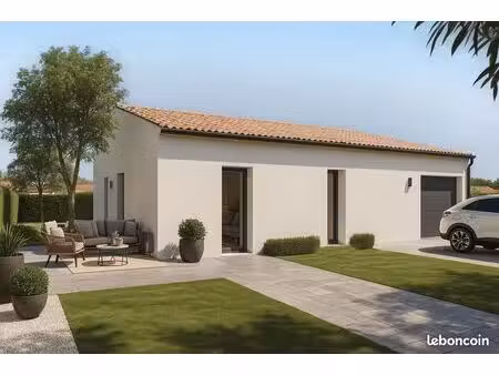 maison de 76.45 m² sur un terrain de 576 m² à mervent en vendee (85)