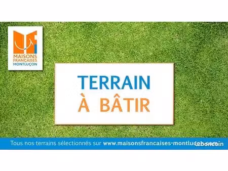 terrain à bâtir de 494 m² à yzeure (03)