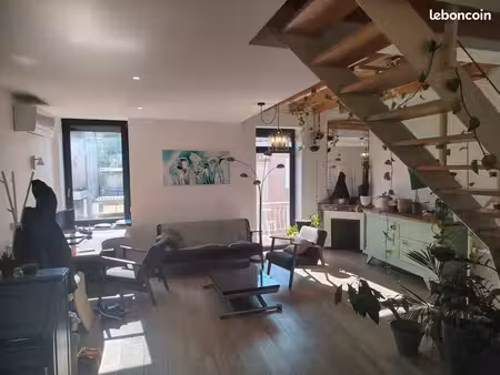 très bel appartement meublé de 90 m² – climatisé et avec terrasse