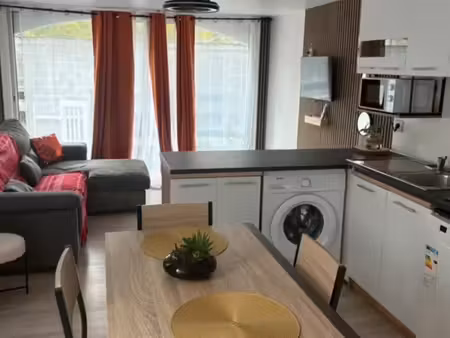 studio meublé equeurdreville – 30 m² – rénové