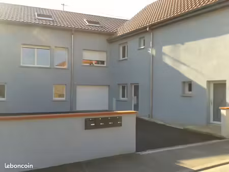hilsenheim f3 plain pied avec terrasse au centre du village