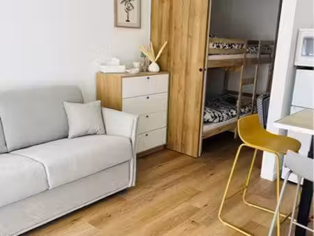 studio meublé en bail mobilité