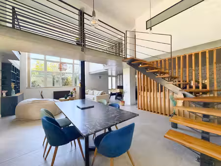 vernay - appartement loft 220 m2
