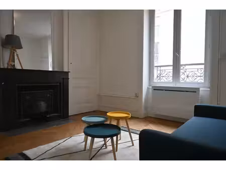 location meublée appartement 2 pièces 43 m² à lyon 3ème (69003)  1 130 €