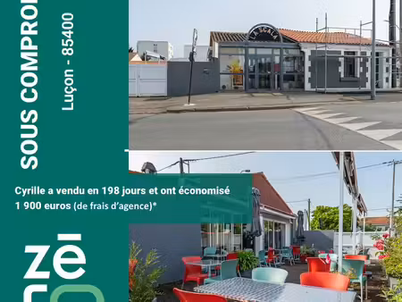 pizzeria 100 m² luçon