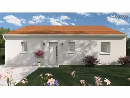 projet de construction d'une maison 71 m² avec terrain à vendat (03)