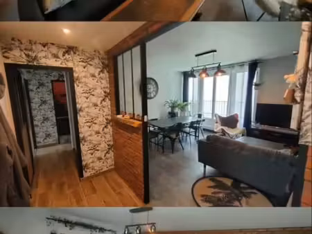 appartement de 66m2 style industriel