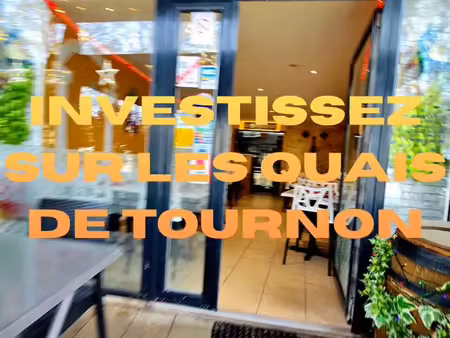 ⭐ à saisir rapidement fonds de commerce – restaurant traditionnel de 80 m² sur les quais d