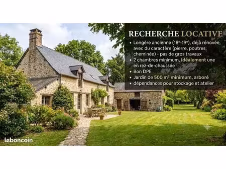 recherche longère rénovée — cc loire layon aubance — 1300 cc max
