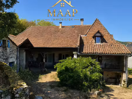 arcambal propriété quercynoise en pierre – 230 m² – vue exceptionnelle