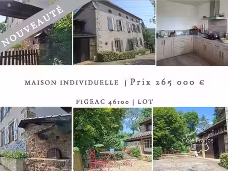 charmante maison de caractère avec un magnifique atelier  à