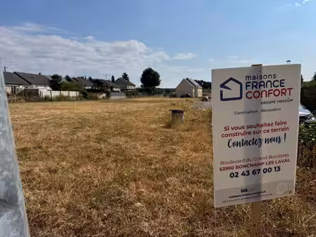 vente terrain 833 m² à bouchamps-lès-craon (53800)  19 992 €