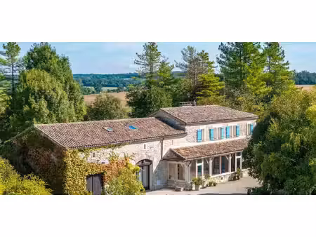 propriété avec piscine et jardin villeréal (47)