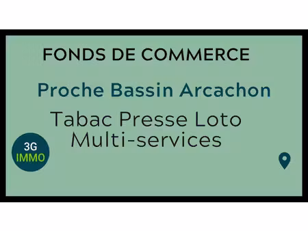 vente locaux professionnels à arcachon (33120)  579 000 €