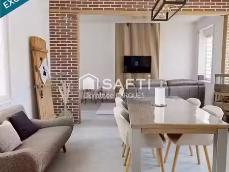 vente maison 6 pièces 114 m² à aire-sur-la-lys (62120)  218 580 €