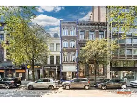 liège - immeuble commerce + 2 duplex - investissement sûr