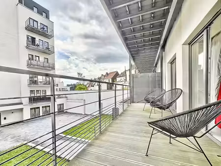 quartier europeen - superbe appartement meuble - 2 chambres