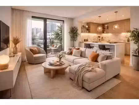 vente appartement 2 pièces 45 m² à villeurbanne (69100)  189 025 €