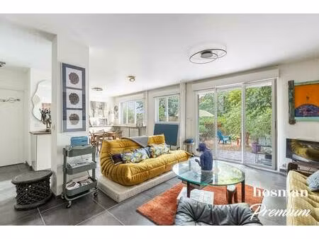 duplex de 100 m2 avec jardin privatif de 51 m² – à deux pas des buttes-chaumont