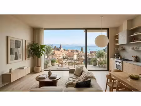 vente appartement 3 pièces 65 m² à sciez (74140)  279 000 €