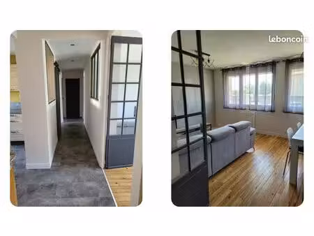 appartement t3 meublé 64m² - clermont-ferrand  quartier anatole france