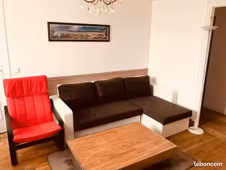 appartement 3 pièces (59m2) loué meublé