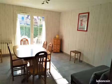 location maison pour etudiant a berck . maison meublée 46m2 .jardin; 3 pièces  située dans