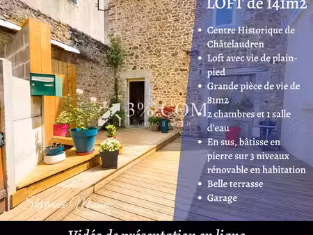 châtelaudren bien atypique esprit loft avec dépendance en
