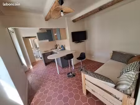 location appartement - 30m2 - rénové à neuf - 1 à 9 mois - nice centre ville