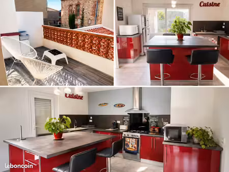 t3 meublé 80 m² avec terrasse – bail mobilité ou colocation – rivesaltes