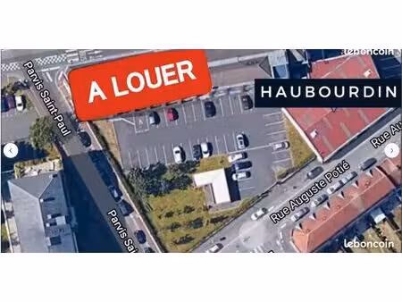◊?️ rare sur haubourdin 1 place de parking sécurisée - – libre immédiatement