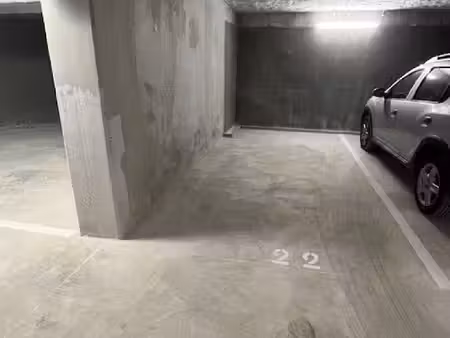 place de parking en sous-sol