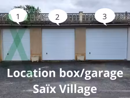 garage à louer