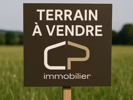à vendre : terrain de 400 m2 en lotissement libre constructe