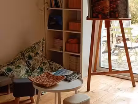 studio indépendant terrasse et jardin