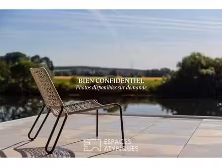 villa contemporaine passive avec vue panoramique sur la moselle