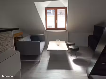 meublé avec mezzanine auxerre centre 24 m²