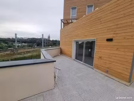 appartement t4 neuf 100m2 avec terrasse 50m2